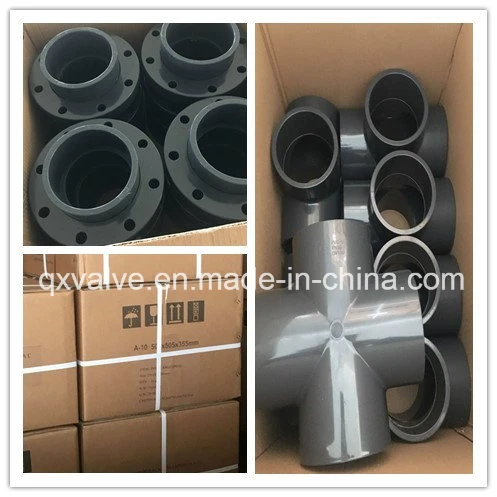 DIN Pn10 UPVC Pipe Fitting 2 Inch PVC Socket Union Coupling Joint for Water Supply