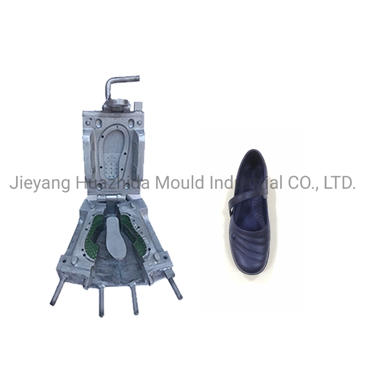 Three Part PVC Mould Airblow Injection Mold
