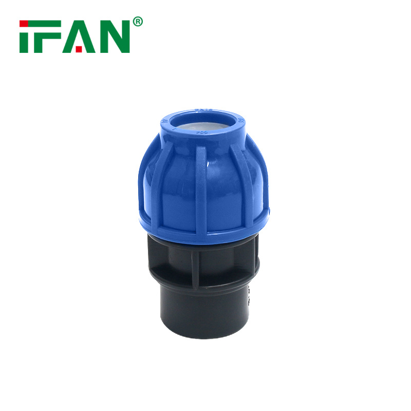 Irrigation HDPE PE PP PVC Pipe Compression Fittings Female Coupling