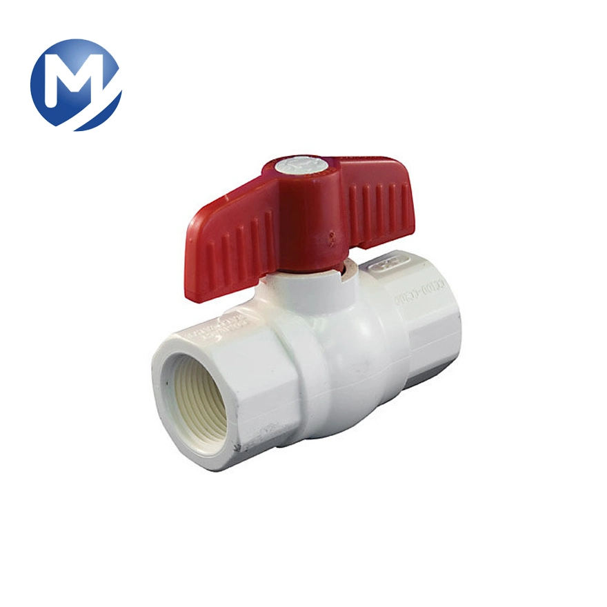 Plastic Pipe Fitting PVC Material Ball Valve Injection Mould