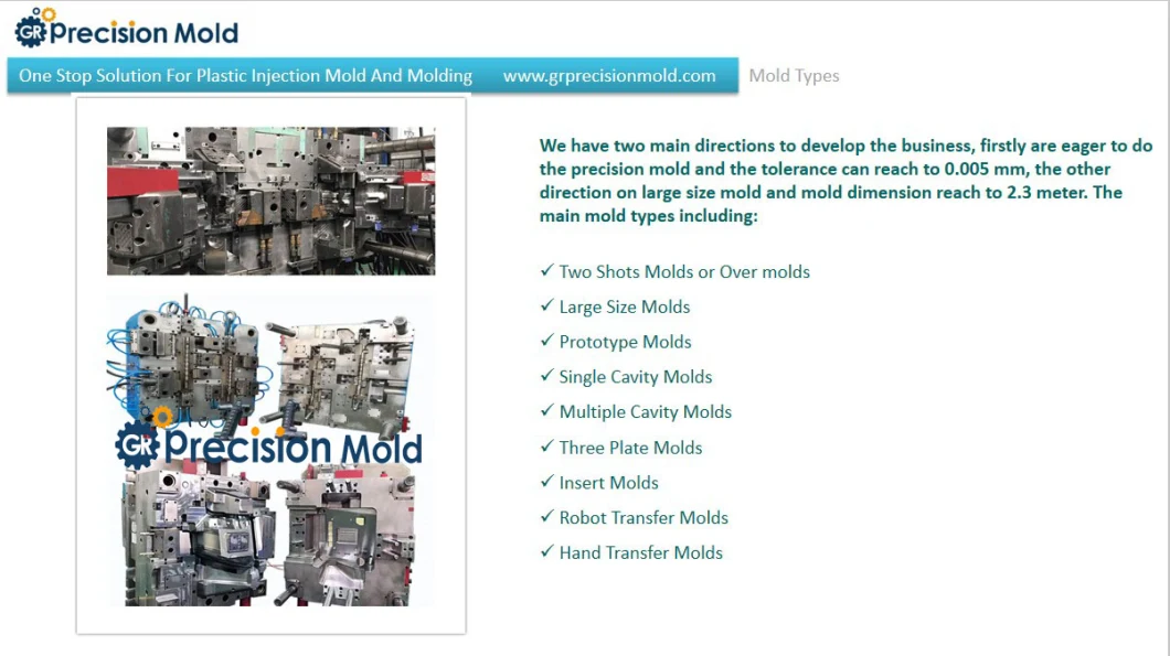 Mold Cover Industries Like Automotive Component Mold, Medicare Mold, Package Mold, Personal Care Mold, C Mold