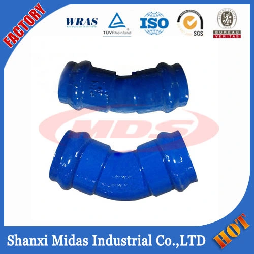 Ductile Iron Pipe Fitting Double Socket 90 Degree Elbow for PVC Pipe
