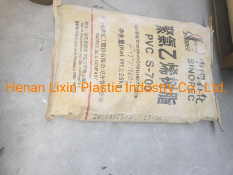 PVC Resin for High Pressure Water Supply PVC Pipe and Fittings