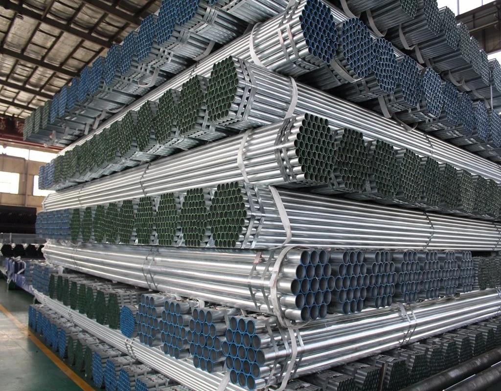 150mm Diameter Gi Pipe Q235 Carbon Steel Pipe for Structure, Manor and Greenhouse