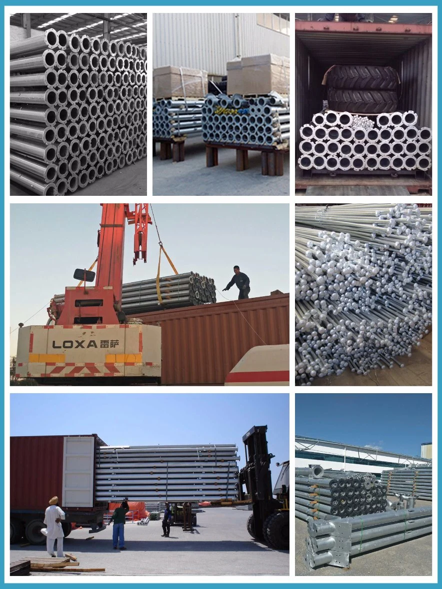 China Galvanized Pipe Fitting Lateral Move Sprinkler Irrigation System
