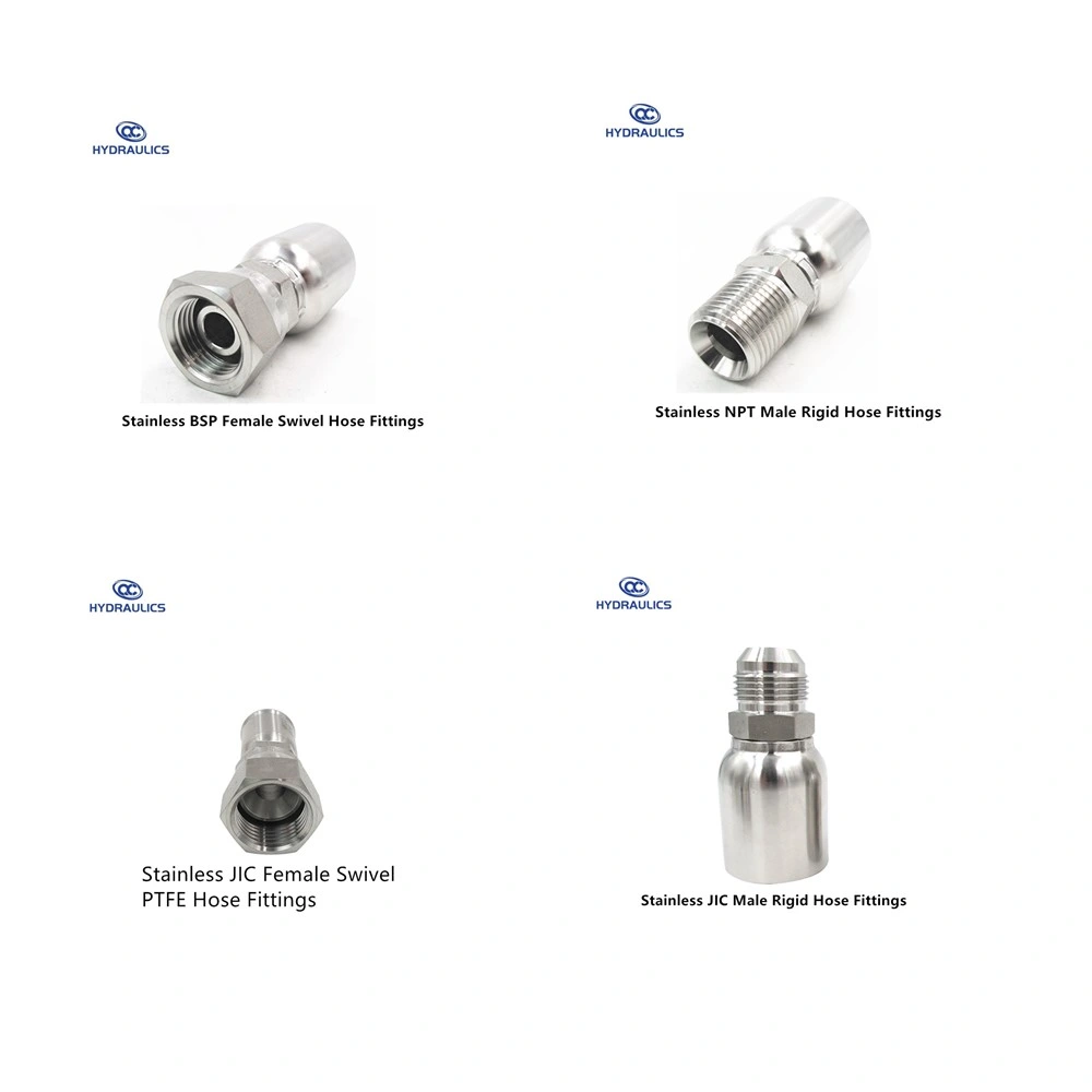 Stainless Steel Hose Fitting/Hydraulic Parts/Hydraulic Coupling/Pipe Fitting