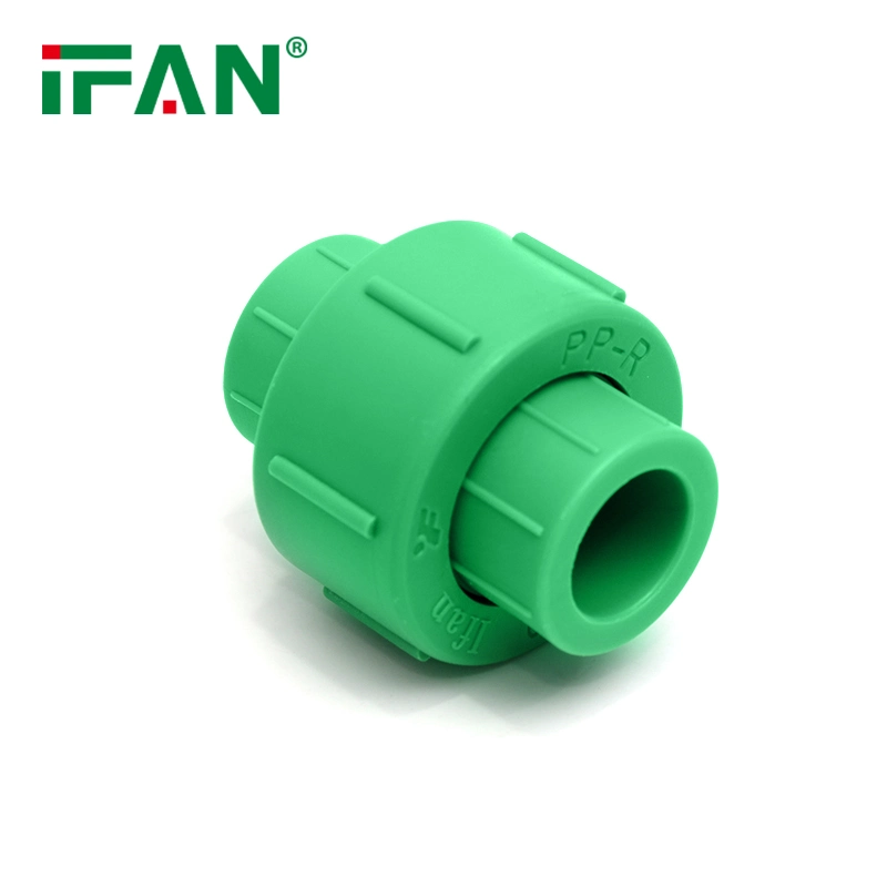 PPR Fitting China Manufacturer PPR Pipe Fitting Plastic Pipe Fitting Union PPR Union for Water Supply