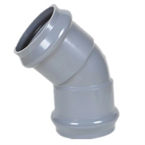 High Quality Rubber Ring Joint Plastic Pipe Fitting PVC Pipe Flanged Reducing Tee and Fittings UPVC Pressure Pipe Fitting for Water Supply DIN Standard Pn10