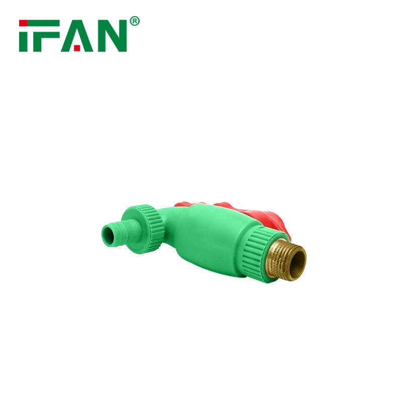 All Kinds of PPR Pipes Tubes Fittings for Irrigation Hot and Cold Water, PPR Faucet Bibcock and Taps