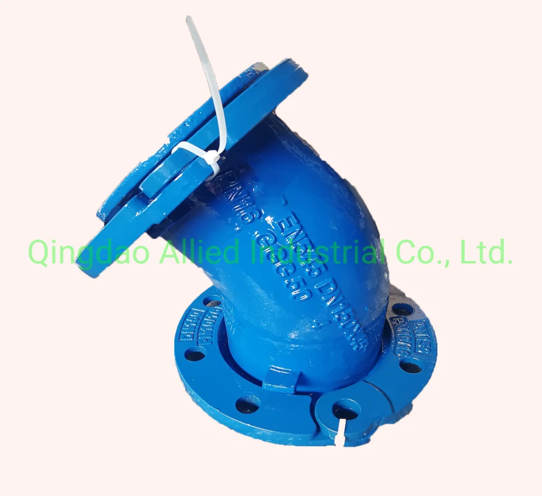 En545 ISO2531 En12842 Di Ggg50 Fittings for Ductile Iron Pipe PVC Fittings for UPVC and PE Pipes Pn10 Pn16 Loosing Flange Fittings