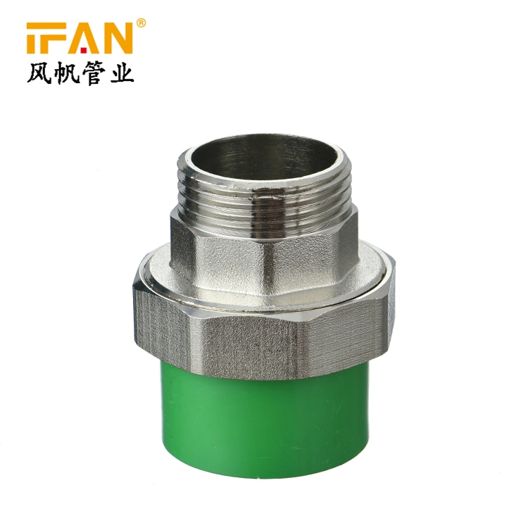 China Suppliers Wholesale PPR Connector PPR Pipe and Fittings 32mm 1inch Male Union Male Thread Union