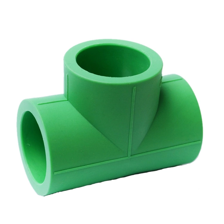 Water Supply Plastic PPR Pipe Fitting Socket Reducing Tee