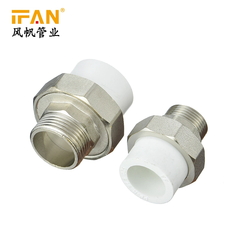 China Suppliers Wholesale PPR Connector PPR Pipe and Fittings 32mm 1inch Male Union Male Thread Union