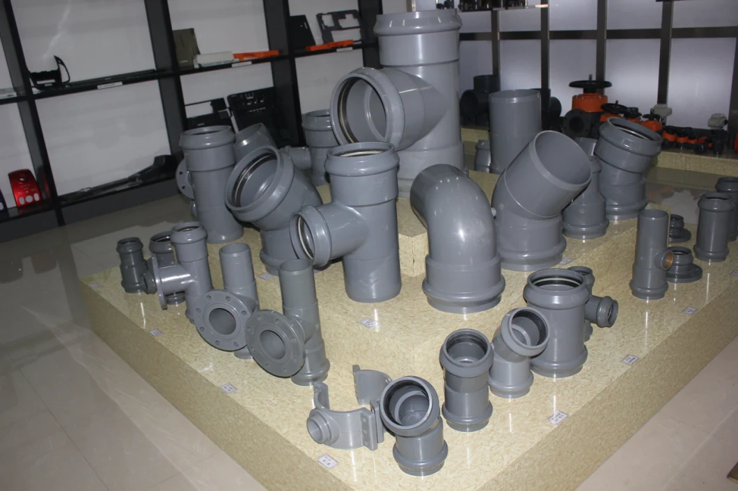 Plastic 400*315mm PVC Pipe Fitting Reducing Tee Pn10 for Water Supply and Agriculture Irrigation