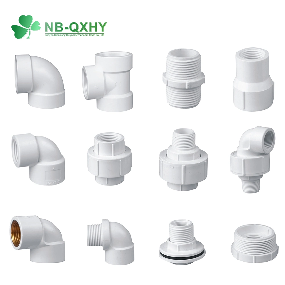 Water Supply PVC Pipe Fitting Sch40 Reducing Coupling Pipe Coupling