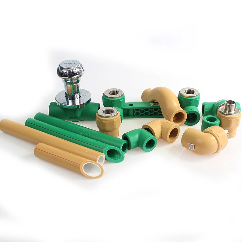 Jubo Full Size PPR Fittings PPR Union Combination Pipe Accessories All Types of PPR Pipe Fittings