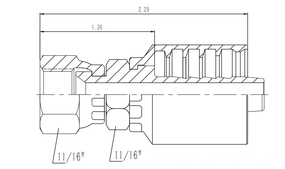 Stainless Steel Pipe Transition Fittings/High Pressure Pipe Fittings/Hydraulic Fitting