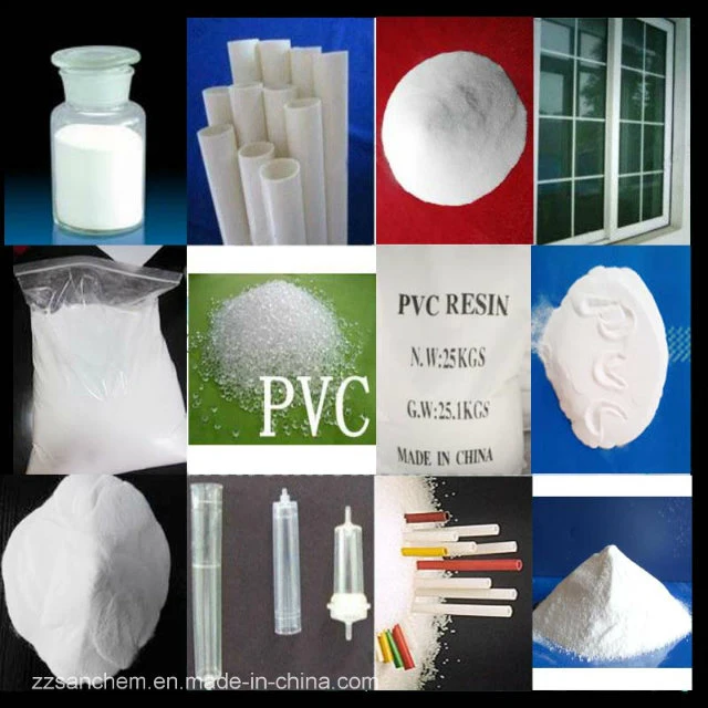 PVC Resin Sg5/Sg3 for PVC Film, PVC Pipe, PVC Fitting