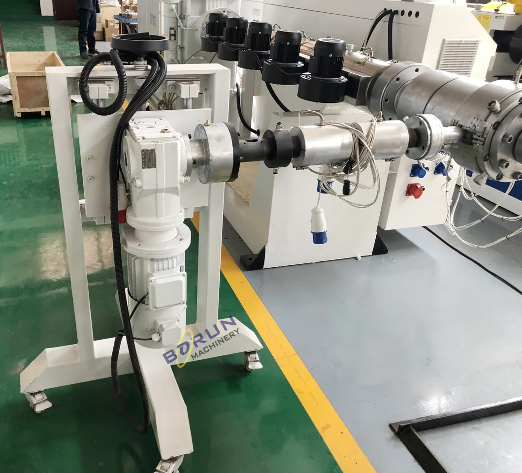 High Speed Automatic Plastic HDPE PE PPR Water Cable Pipes Extruder Extrusion Making Machine