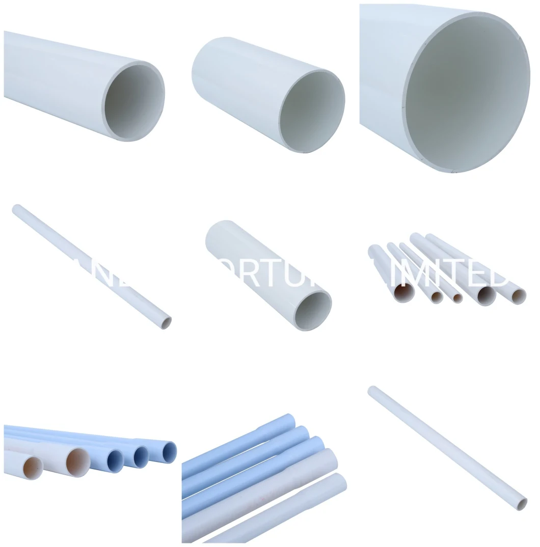 1-16 Inch Diameter PVC Plastic Pipe Price PVC Tube 50mm