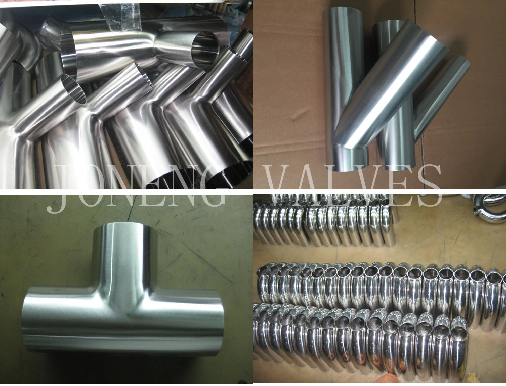 China Stainless Steel Hygienic Welded Tee Joint Pipe Fitting (JN-FT 1008)