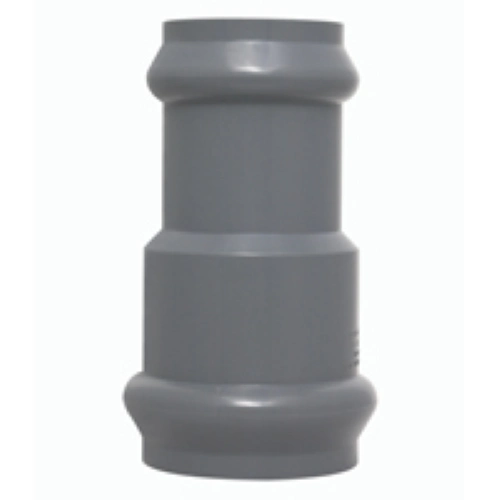 High Quality DIN Standard Pn10 Rubber Ring Joint Plastic Pipe Coupling PVC Pipe Fitting Reducing Coupling UPVC Pressure Pipe Coupling for Water Supply