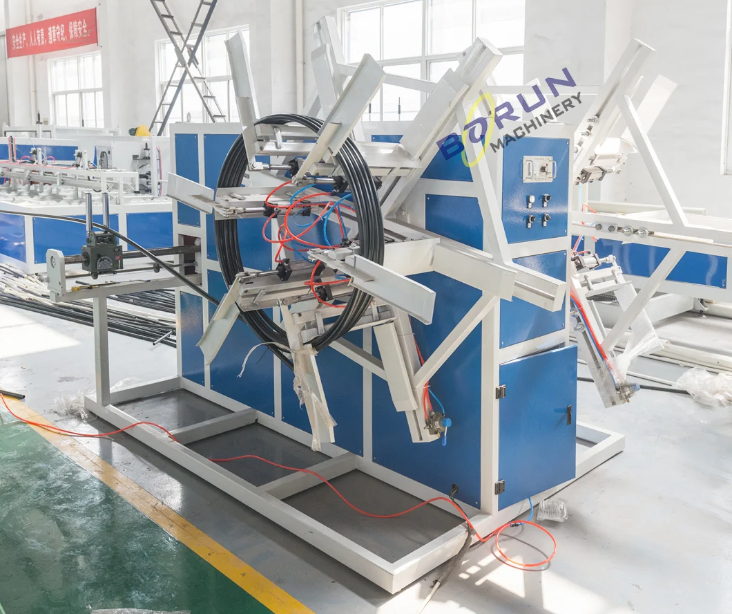 High Speed Automatic Plastic HDPE PE PPR Water Cable Pipes Extruder Extrusion Making Machine