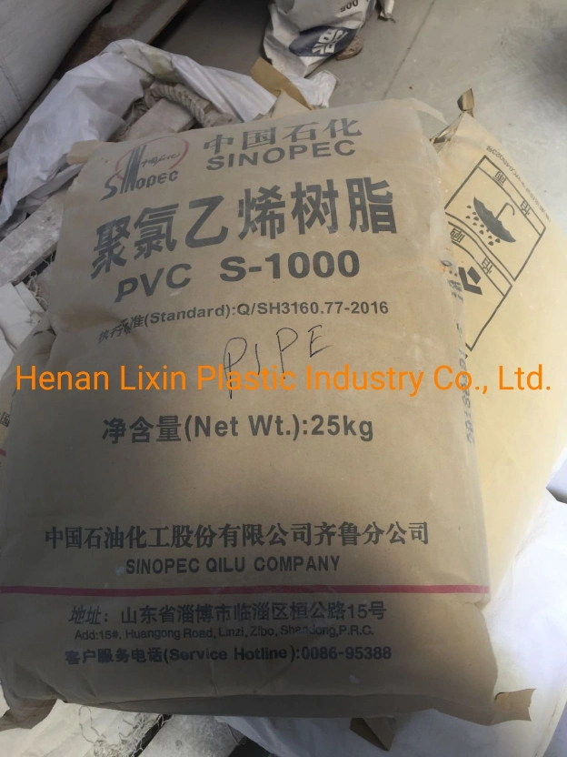 Suspension Grade PVC Resin Sg5 Sg8 for PVC UPVC Pipes and Fittings