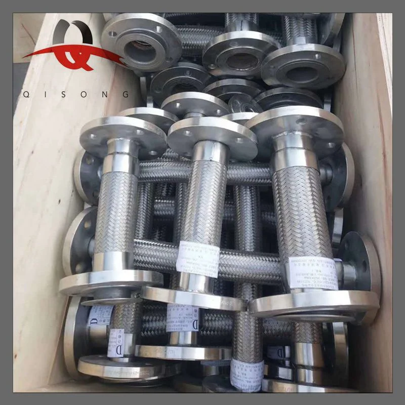 [Qisong] Industrial Steel Union Flexible Metal Tube Double Pipes Fittings