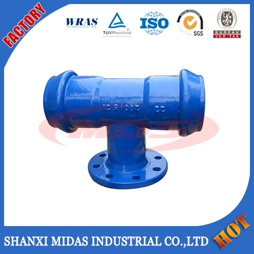 Ductile Iron Pipe Fitting Double Socket 90 Degree Elbow for PVC Pipe