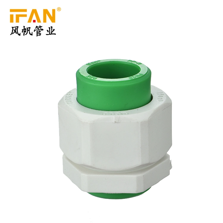 PPR Pipe Fitting New Design 2019 Pn25 Plumbing Fitting Fitting Plastic Flexible Union PPR Union