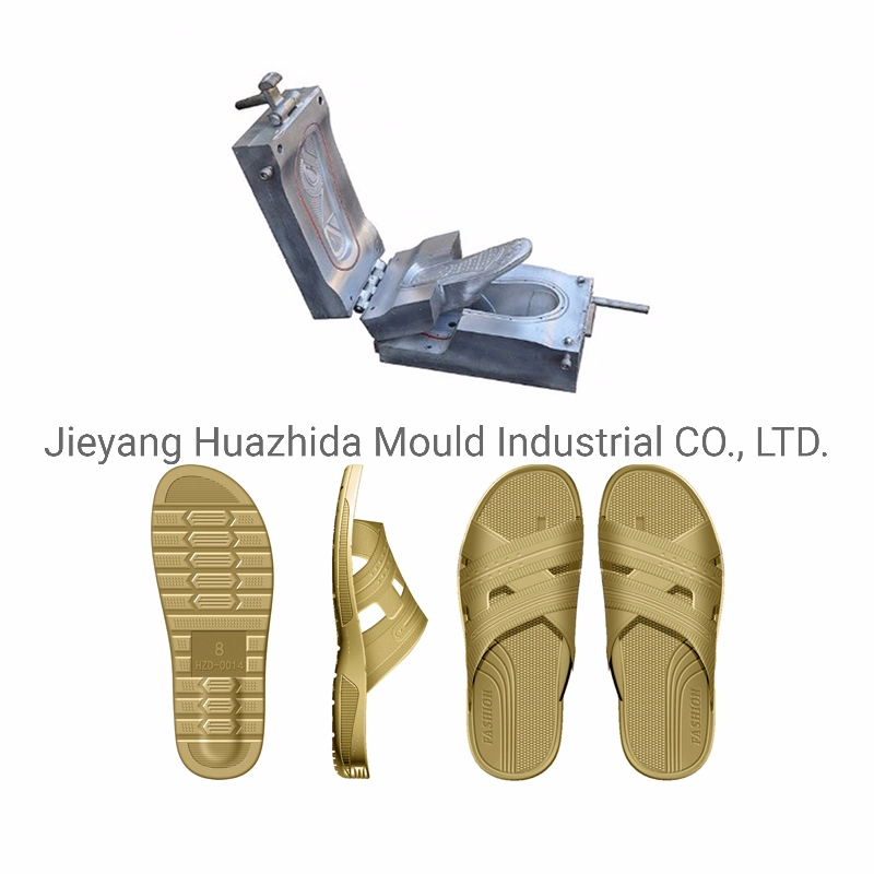 China Jieyang Plastic Shoe Mold Press PVC Injection Mould Slipper Die for Men