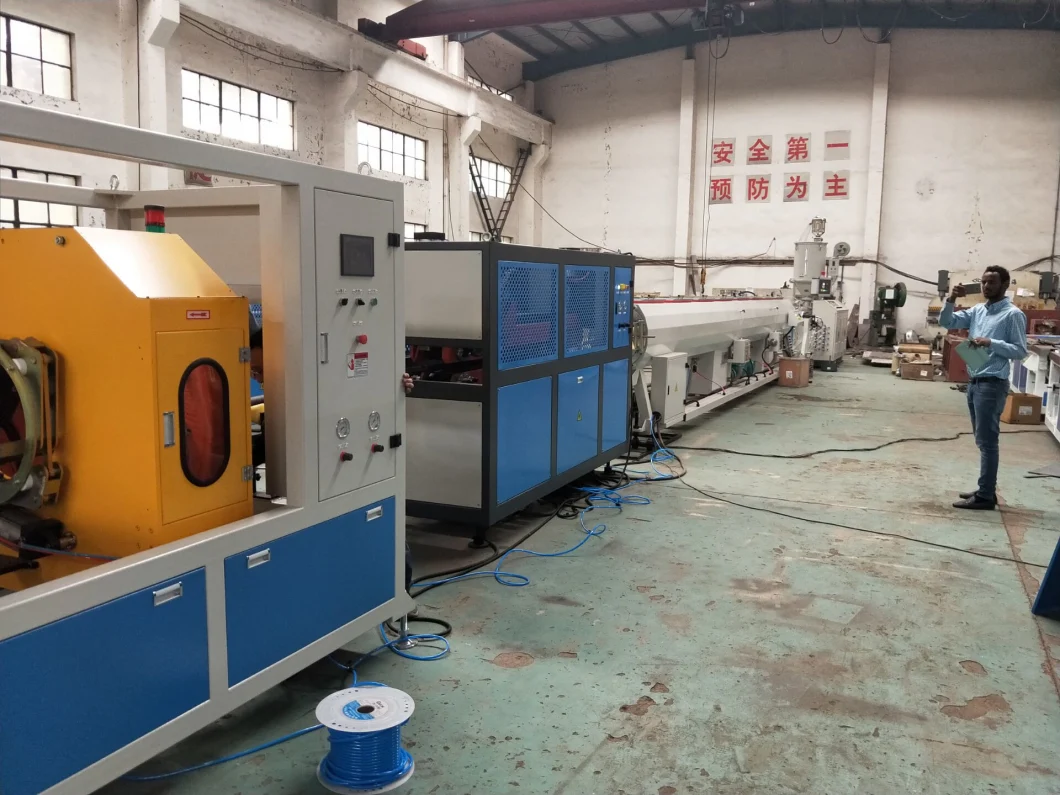 HDPE Pipe Production Line / PE Irrigation Pipe Extrusion Line PPR Pipe Line
