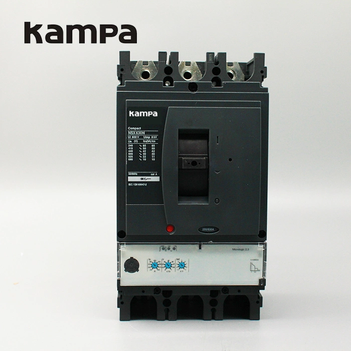 Kampa Industrial Use Ns Moulded Circuit Breaker 600A Nsx 3pole MCCB