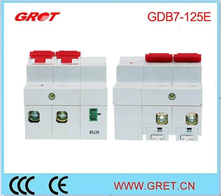 Gdb7-125e Air Switch Silver Copper Shut up 4p 20A Circuit Breaker