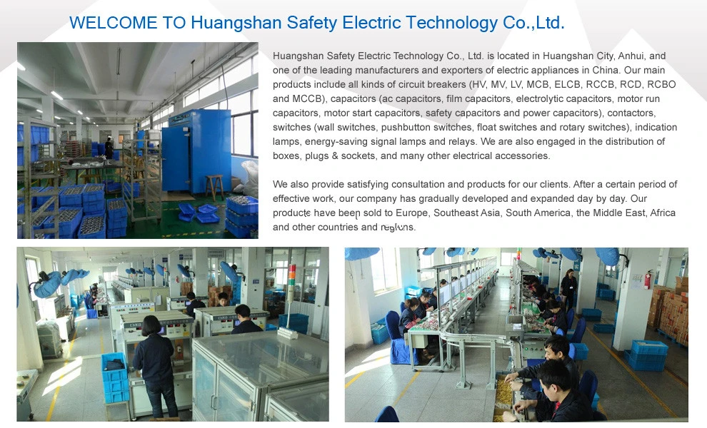 Electro Magnetic Earth Leakage Circuit Breaker RCCB with Ce Certificate