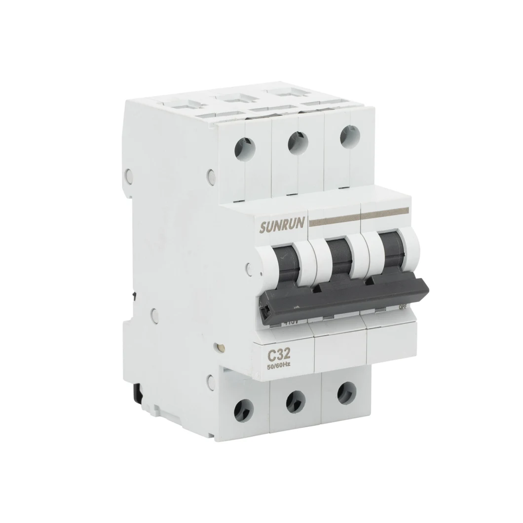 3p MCB Circuit Breakers 10ka Short-Circuit Breaking Capacity