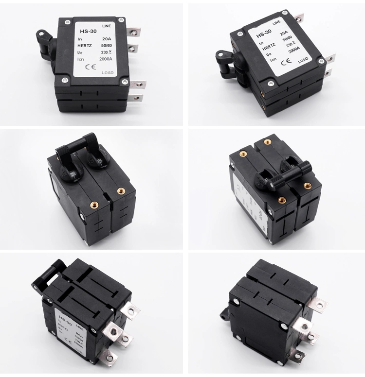 Over Current Protection DC Motor Thermal Circuit Breaker Switch