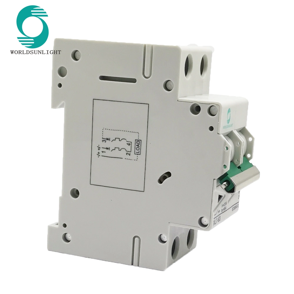 IEC Standard XL7 MCB 6ka Breaking Capacity 1p 2p 3p 4p DC AC Circuit Breaker in Liushi