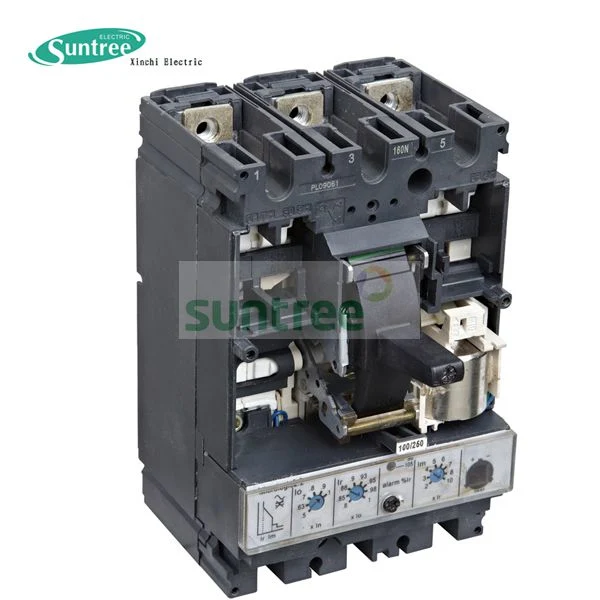 Suntree DC/AC 80A-1600A 3 Pole 4 Pole Moulded Case Circuit Breaker Ns Nsx MCCB