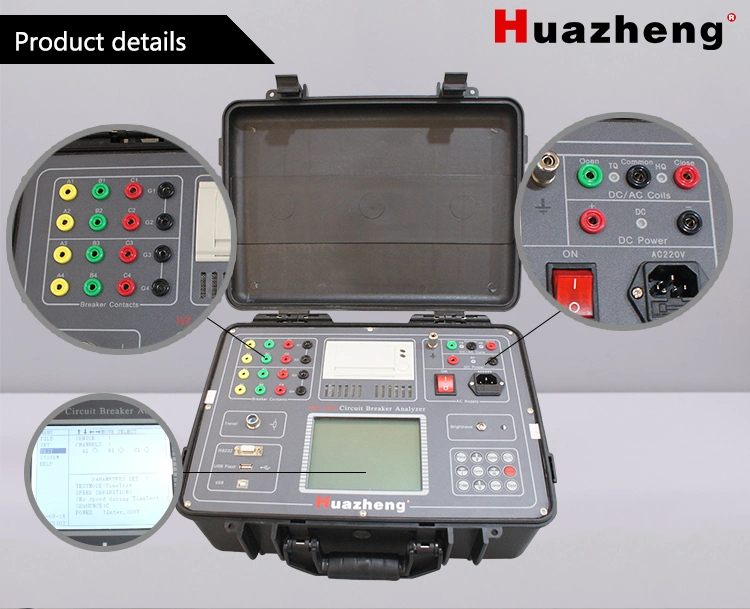 Open Time and Close Time Testing Circuit Breaker Test Analyzer