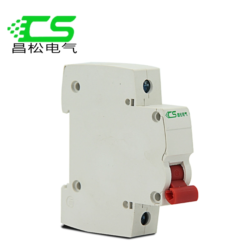 China 1p Single Phase 1 2 6 AMP Mini C32 C63 Circuit Breaker / MCB Types