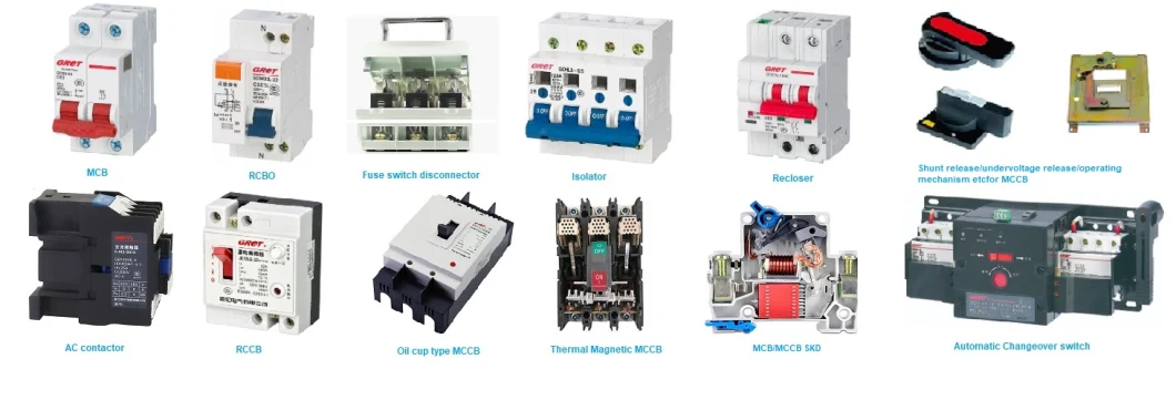 Power Distribution Circuit Breaker 3p+N/4p 200/225/250A-35ka/50ka Moulded Case Circuit Breaker