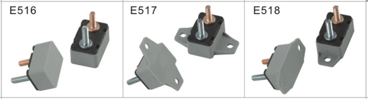 E516 E517 E518 Auto Reset Plastic Automotive Overload Protector Circuit Breaker