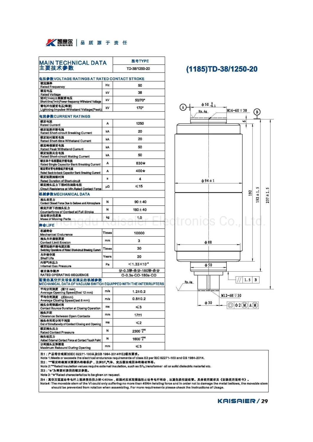 Important Electrical Component Circuit Breaker with Safety Requirement