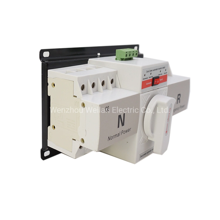 Mini Circuit Breaker Type Three Phase 4p Automatic Transfer Switch ATS