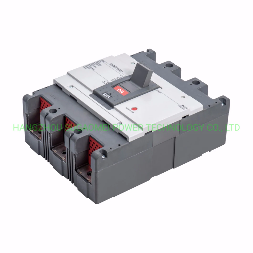 Subn603c 3p MCCB Thermal Magnetic Moulded Case Circuit Breaker 500A 600A 630A