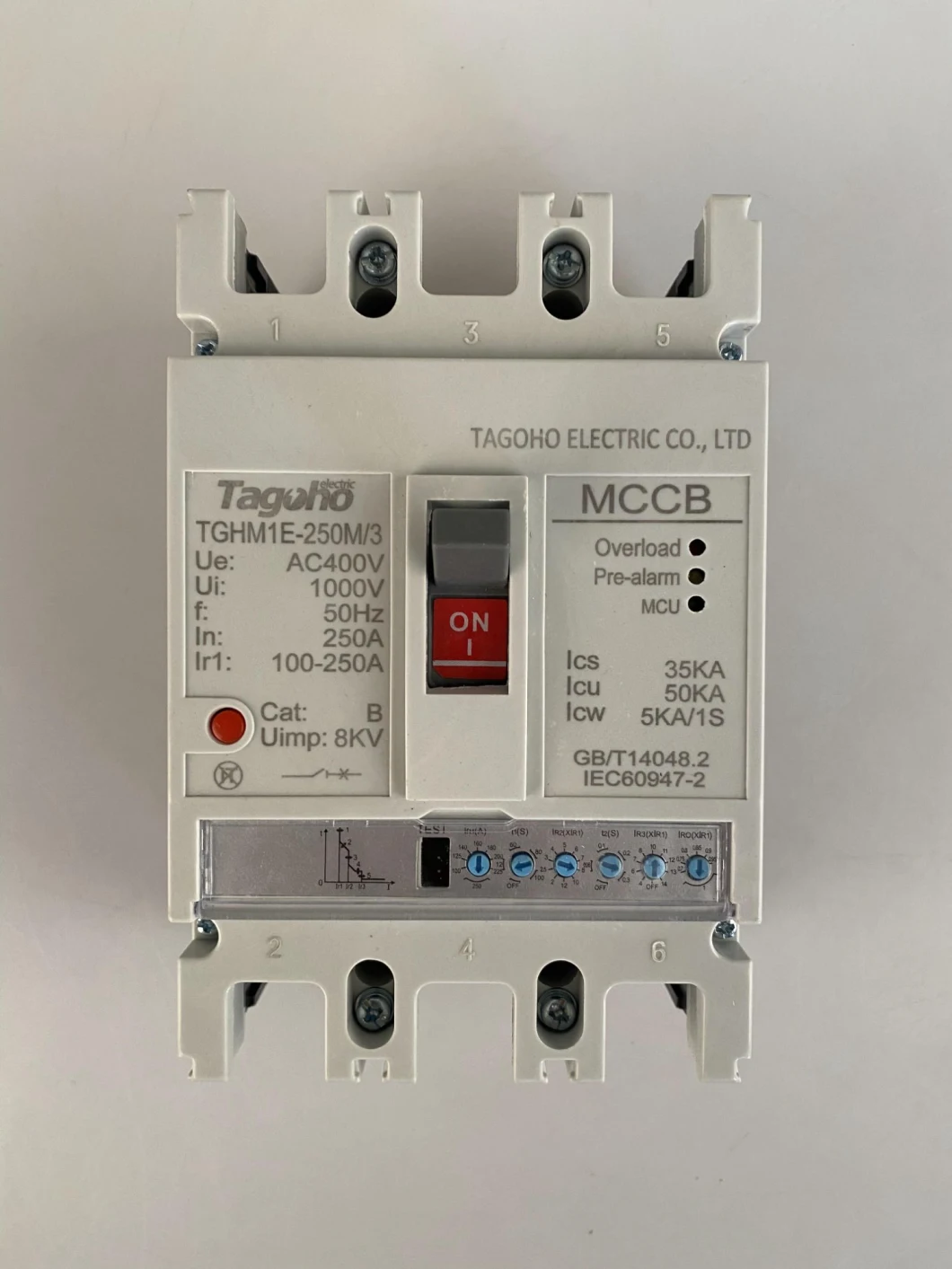 Promotional Top Quality MCCB Moulded Case Circuit Breaker Smart Circuit Breaker