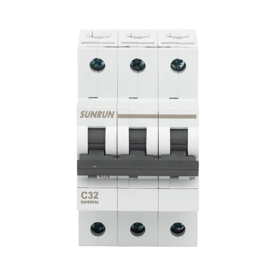 3p MCB Circuit Breakers 10ka Short-Circuit Breaking Capacity