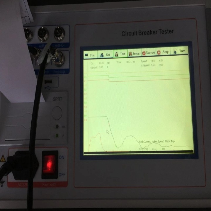 200A Circuit Breaker Tester Designed for Measuring The Contact Resistance of Circuit Breakers